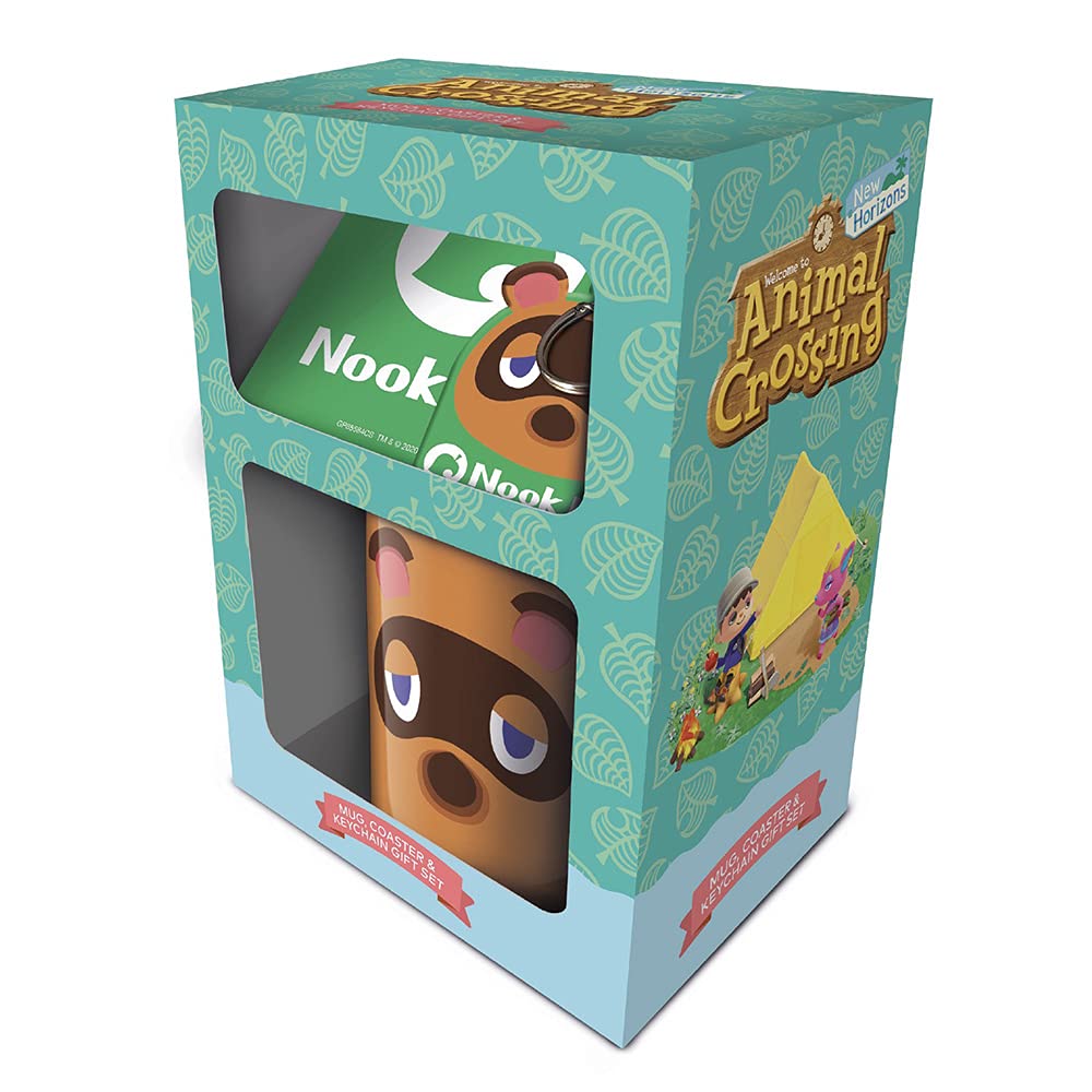 Pyramid Animal Crossing - Caja Regalo (Tom Nook), Multicolor (633nin002) Pyramid Animal Crossing - Caja Regalo (Tom Nook), Multicolor (633nin002)